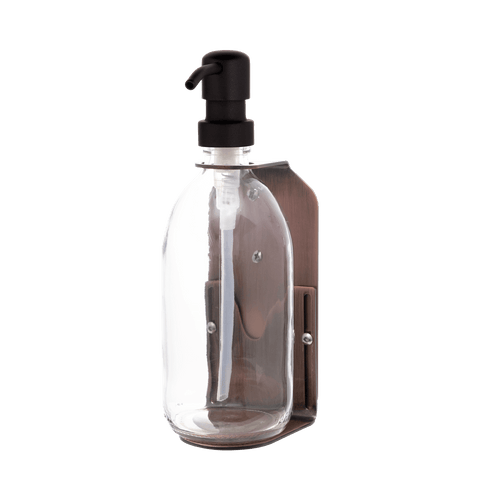 Copper Single Wall Mounted Soap Dispenser