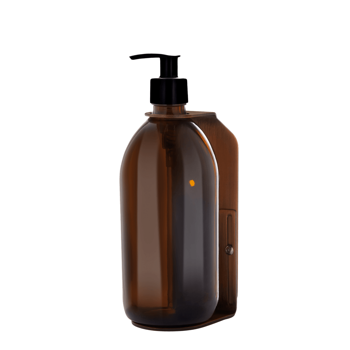 Copper Single Wall Mounted Soap Dispenser