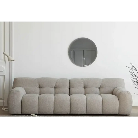 Cora Candy Three Seater Sofa, White｜ DC Concept