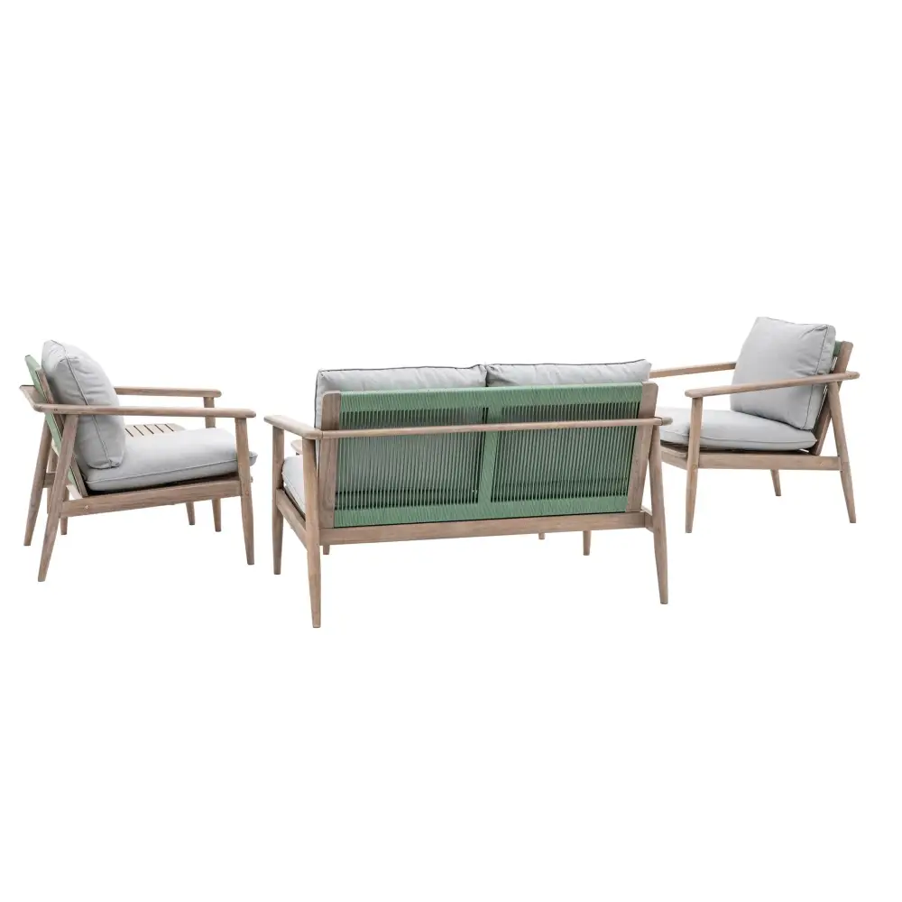 Corsica Lounge Set - outdoor table and chairs