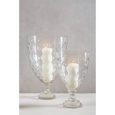 Cortina Large Honeycomb Hurricane Candle Holder