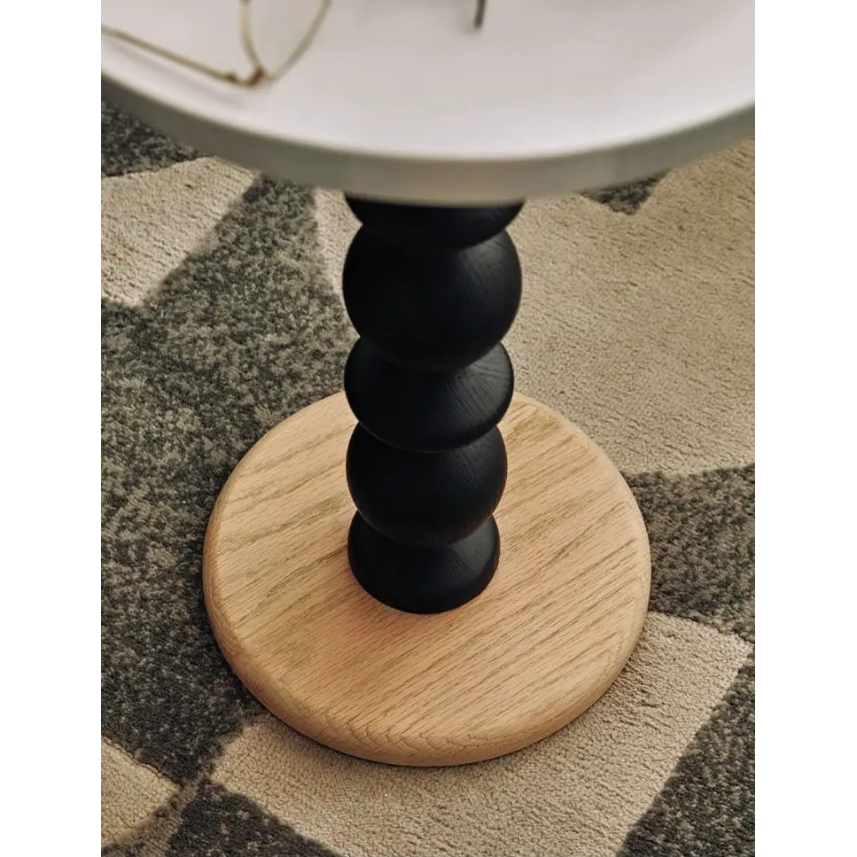 Cosmo Round Side Table With Gold Tray｜ DC Concept