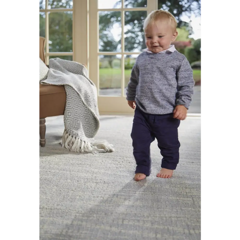 Country Sea Mist Solid Wool Rug - Rugs