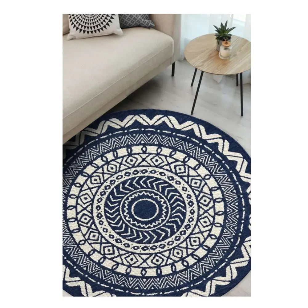 County Circle Indoor/Outdoor Rug | 11659A - Rugs