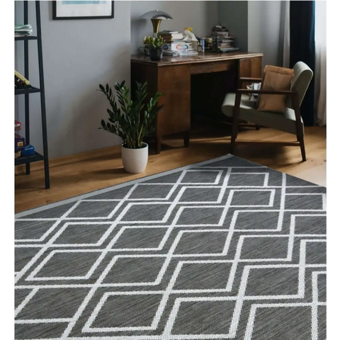 County Diamonds Indoor/Outdoor Rug | 11651A - Rugs