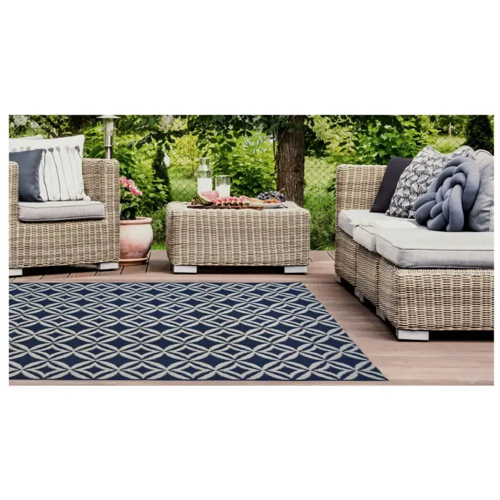 County Geo Indoor/Outdoor Rug | 11419A - Rugs