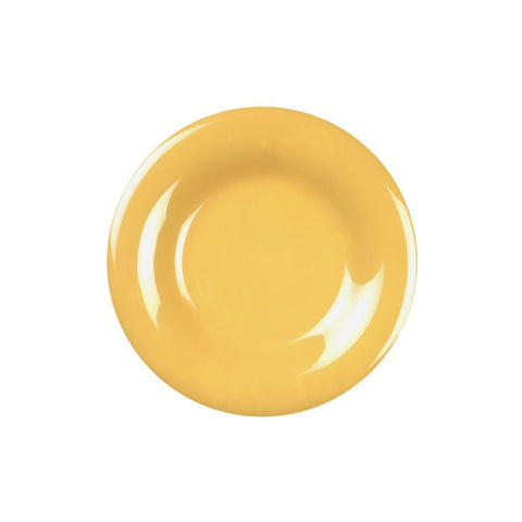 Wide Rim Melamine Plates -12 Case