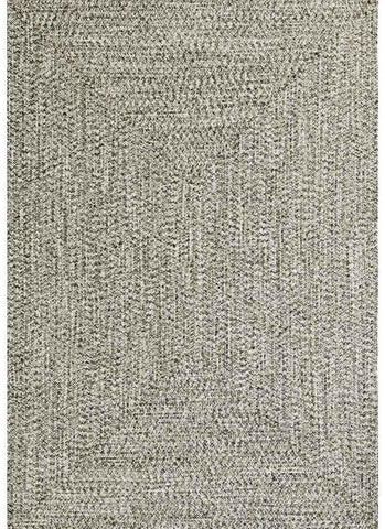 Indoor Outdoor Trenzado Rug – Bordered Plain Design