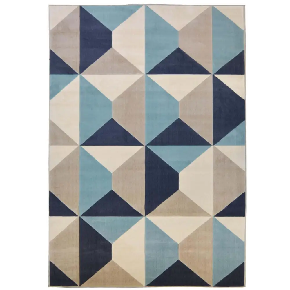 Creation Abstract Rug | 18241 - 80X150 cm / Duck Egg Blue - Rugs