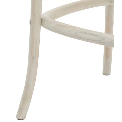 Cross Back Bentwood French Bar Stools x2 - Bar Stool