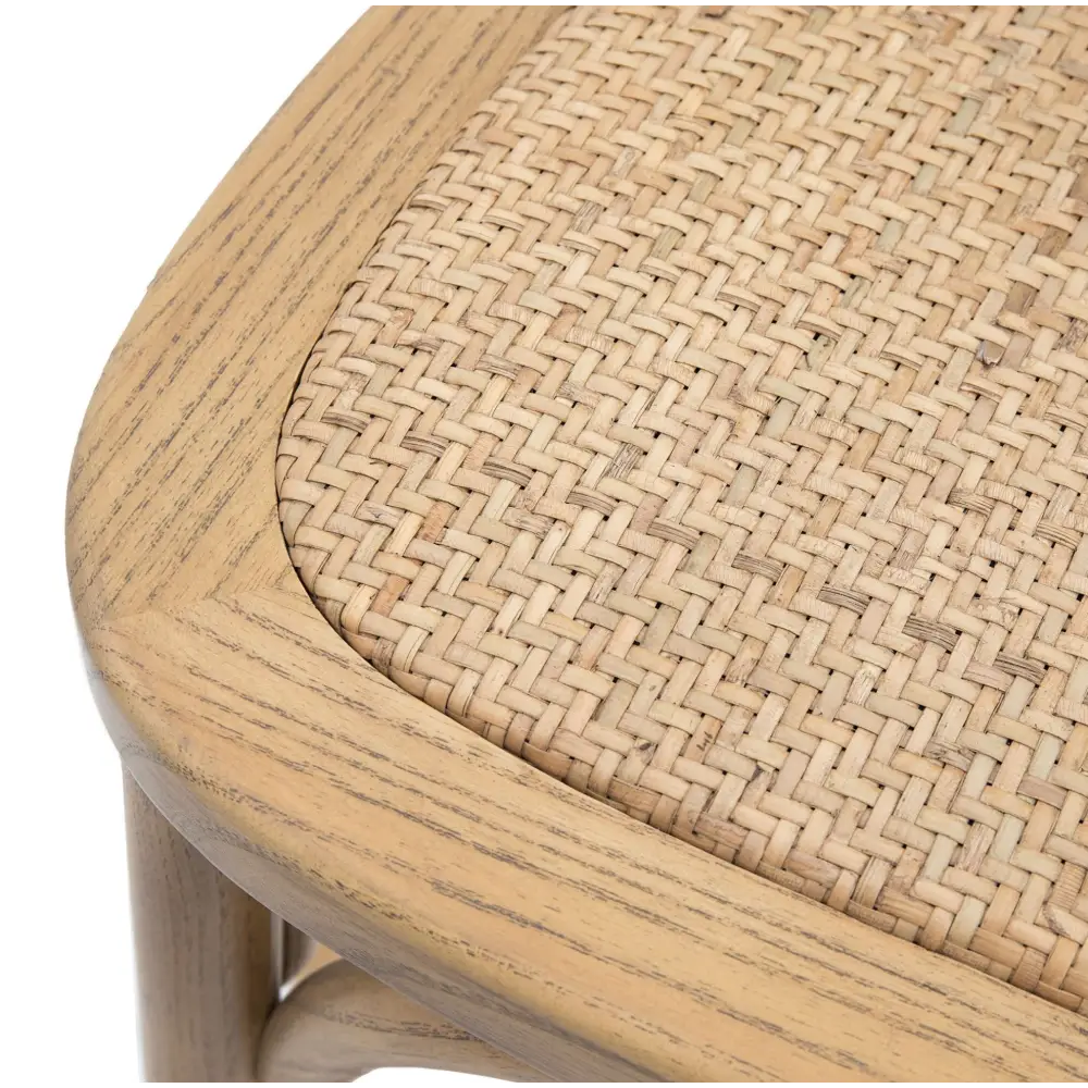 Cross Back Bentwood French Bar Stools x2 - Bar Stool