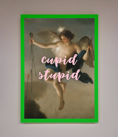 Cupid Stupid Framed Poster