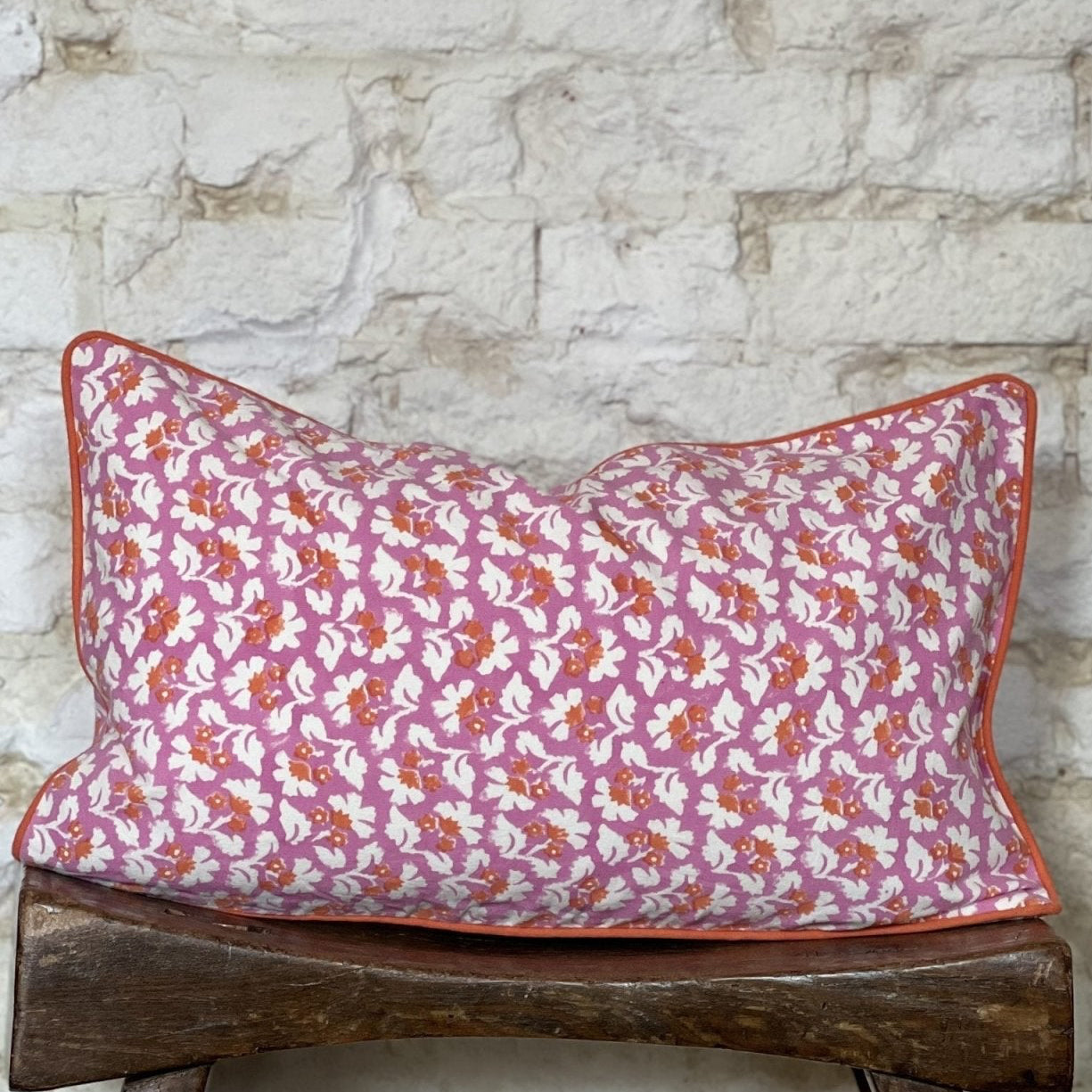 Cushion Cover – Burnt Spice Bloom