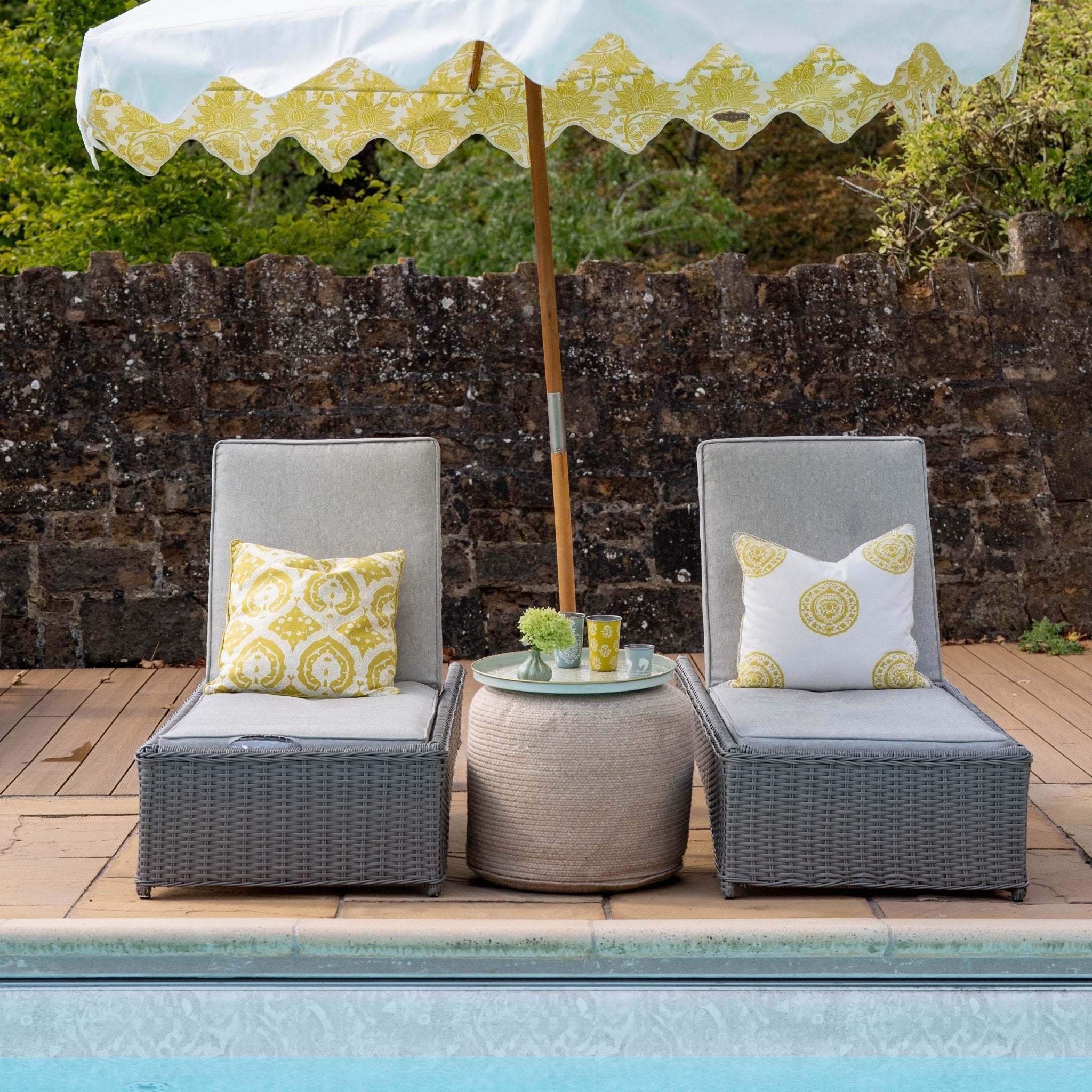 Cushion Cover – Celery Trellis