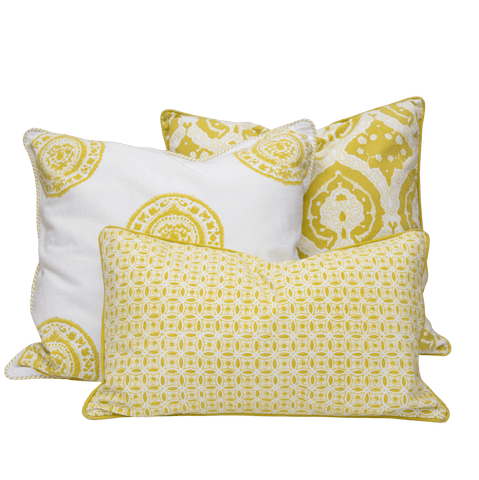 Cushion Cover – Celery Trellis