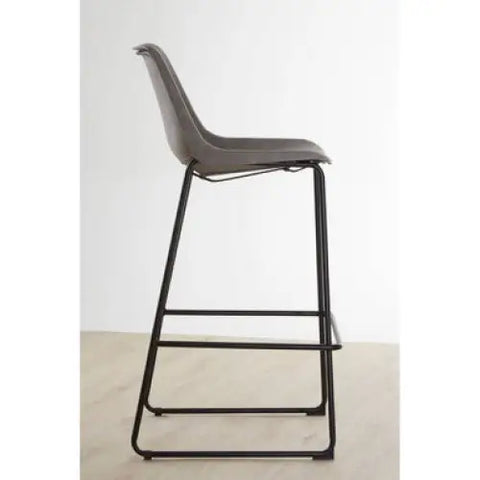 Dalston Ash Bar Stool With Angled Legs - bar-furniture