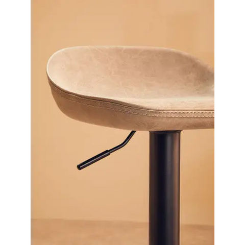 Dalston Set Of Two Ash Bar Stools - bar-furniture