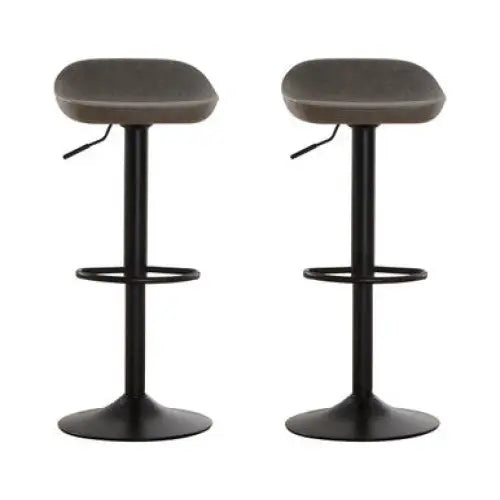 Dalston Set Of Two Ash Bar Stools - bar-furniture