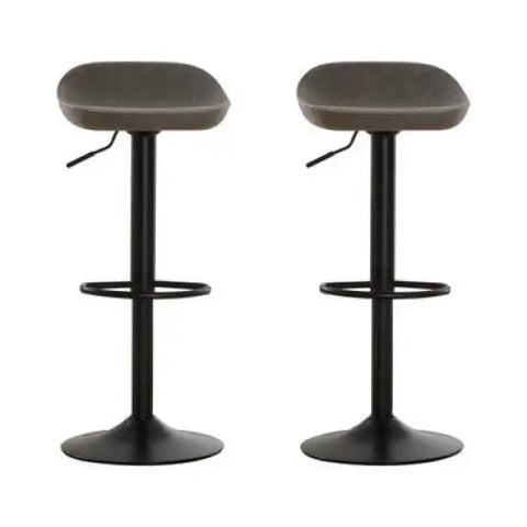 Dalston Set Of Two Ash Bar Stools - bar-furniture