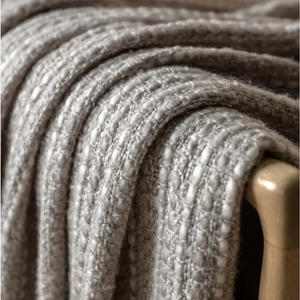 Dalton Throw 170 cm x 130 cm Natural - throw