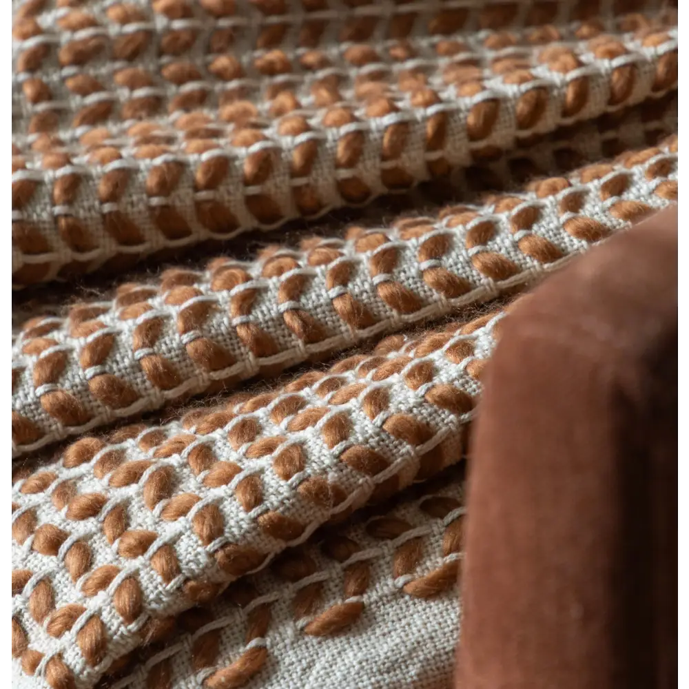 Dalton Throw 170 cm x 130 cm Rust - throw