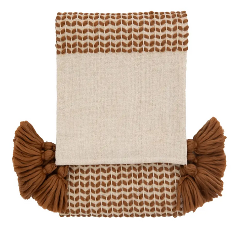 Dalton Throw 170 cm x 130 cm Rust - throw