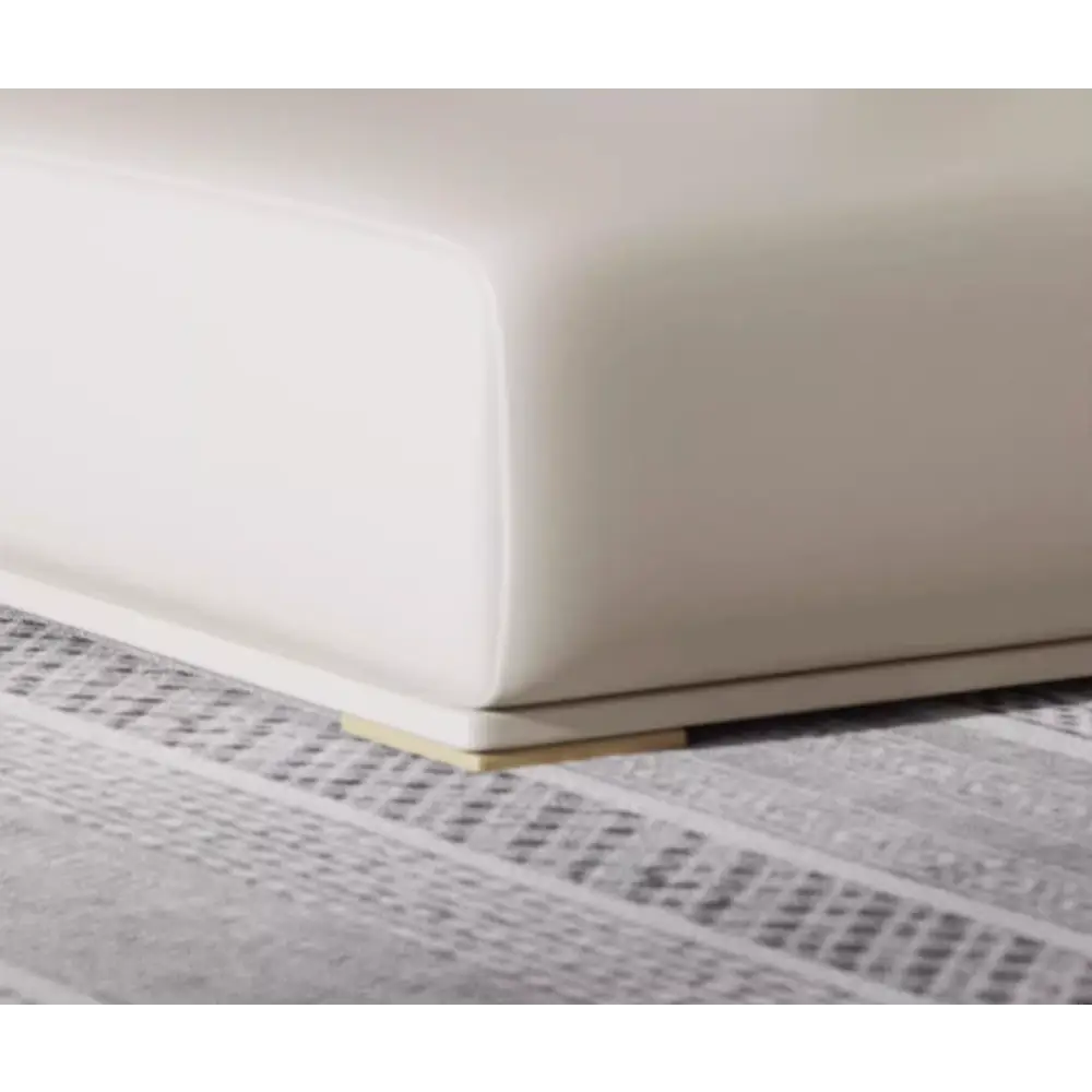 Daly Three Seater Sofa Real Leather