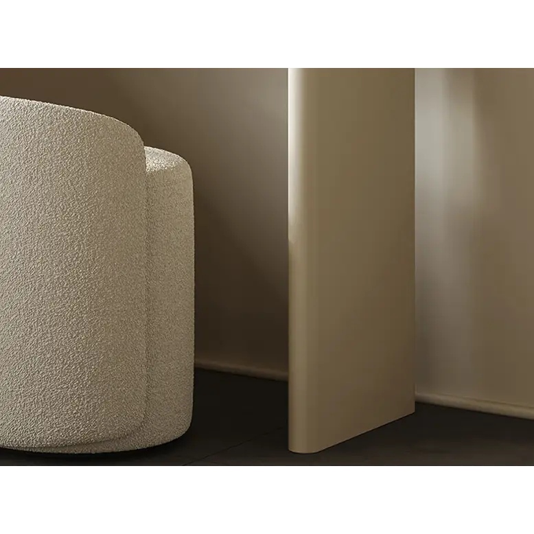 Danna Corner Dressing Table With Mirror Solid Wood