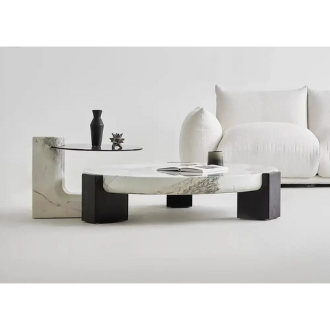 Darby Coffee Table Set Marble