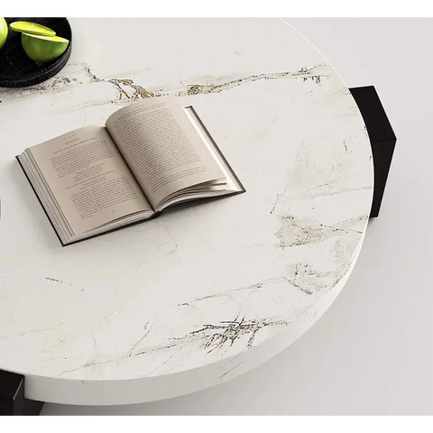 Darby Coffee Table Set Marble