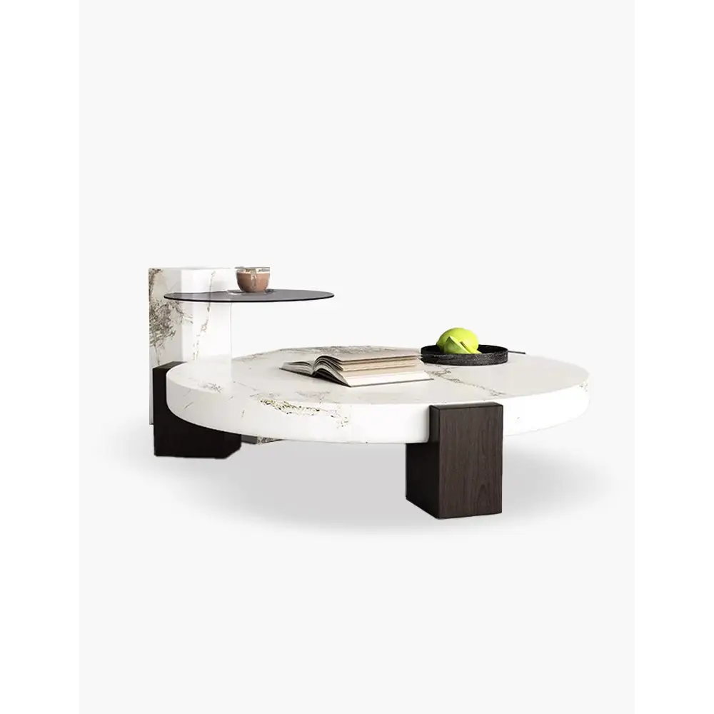 Darby Coffee Table Set Marble