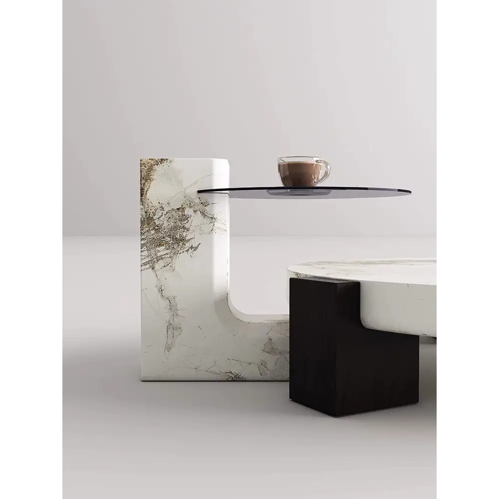 Darby Coffee Table Set Marble