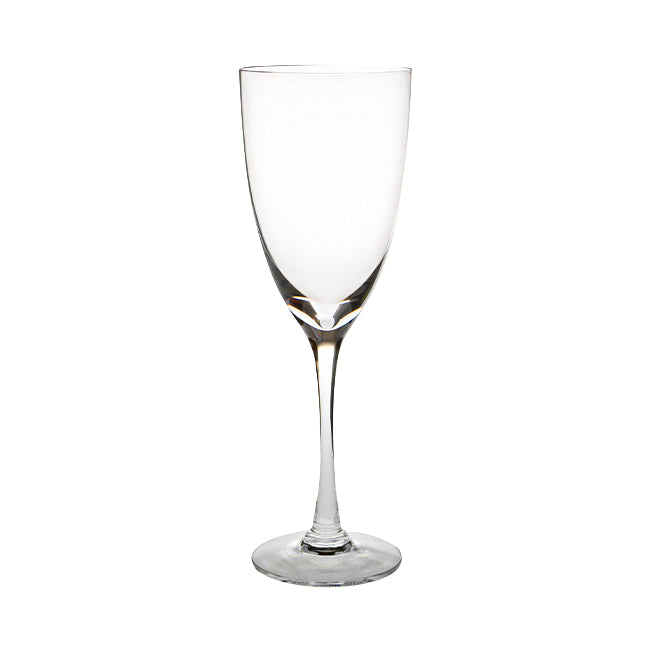 Clear crystal rachael red wine glass with slender stem and elegant fluted bowl set of 2 by dartington crystal