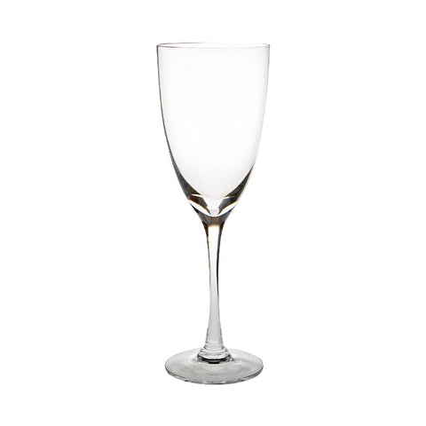 Clear crystal rachael red wine glass with slender stem and elegant fluted bowl set of 2 by dartington crystal