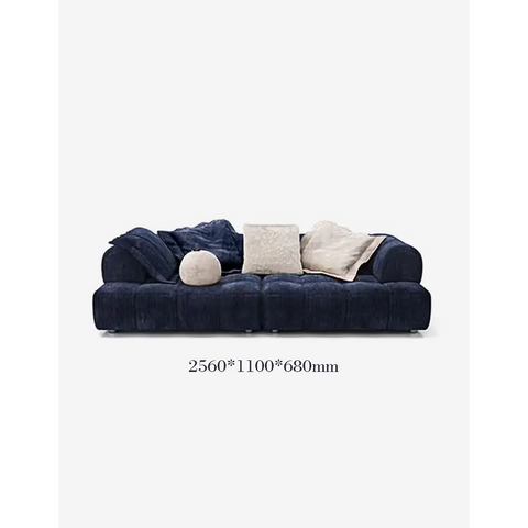 Dashiell Three / Four Seater Sofa Blue