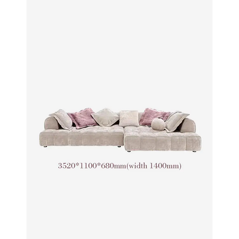 Dashiell Three / Four Seater Sofa Blue