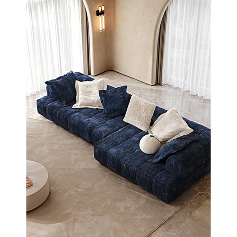 Dashiell Three / Four Seater Sofa Blue