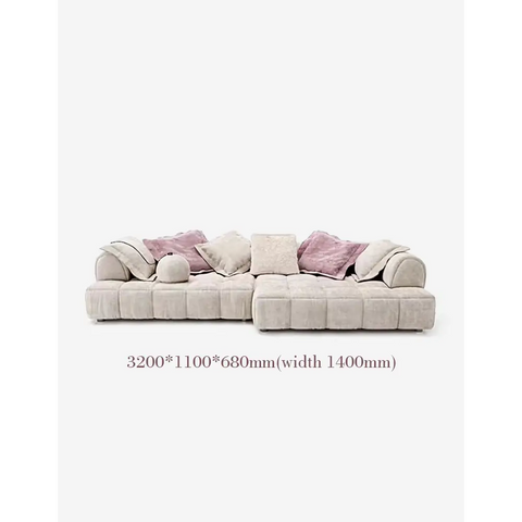 Dashiell Three / Four Seater Sofa Blue