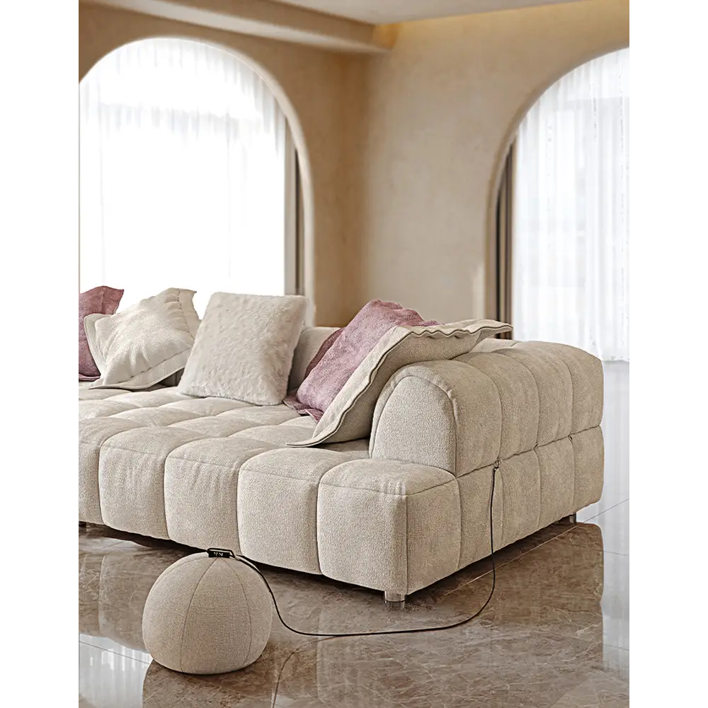 Dashiell Three / Four Seater Sofa Blue