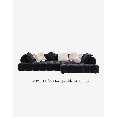 Dashiell Three / Four Seater Sofa Blue