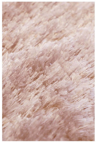 Shimmer Pink Supersoft Shaggy Rug | ODS33