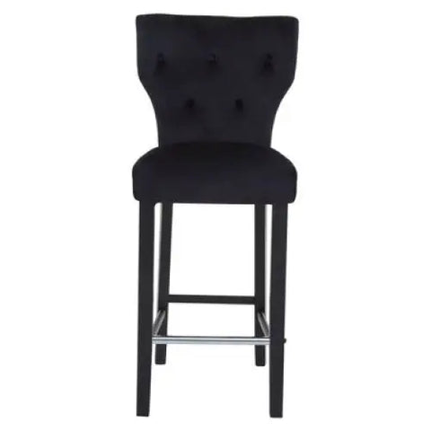 Decatour Black Bar Stool