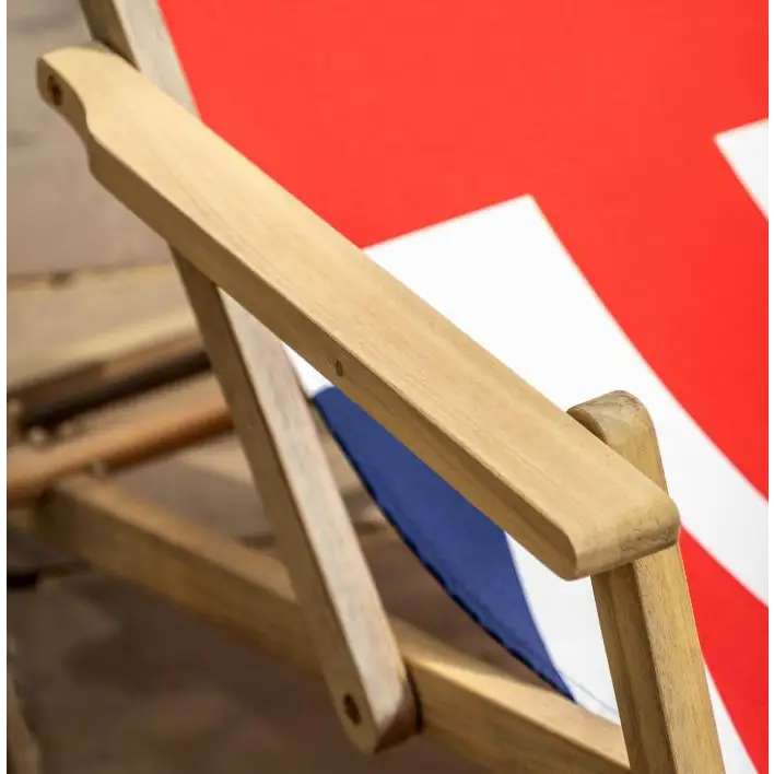 Deck Chair - Union Jack - outdoor table and chairs