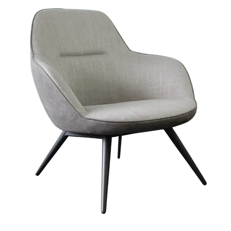Deco Armchair - Grey - Arm Chair