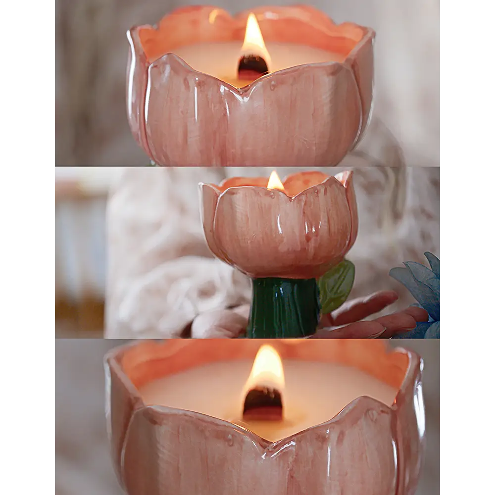 Delphine Scented Candle Tulip