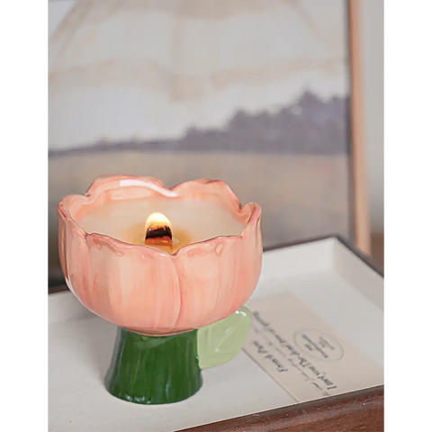 Delphine Scented Candle Tulip