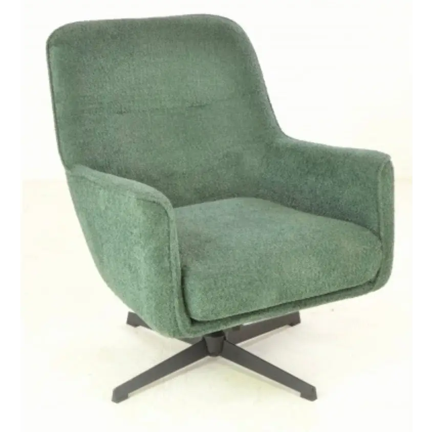 Delta Swivel Arm Chair - Green