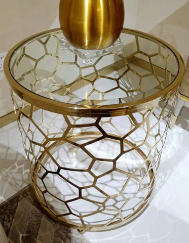 Nested Glass Side Table｜ DC Concept