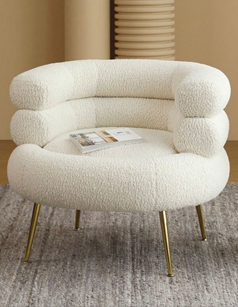 Demure Armchair, Boucle