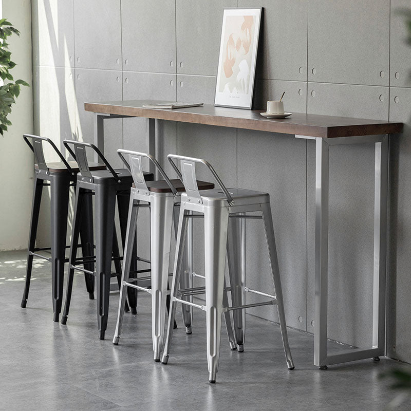 Bolero High Bar Stool Steel Frame, Multiple Colors